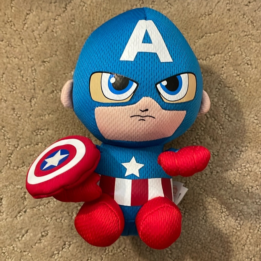 Ty Marvel Captain America Plushie